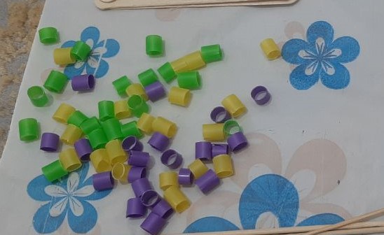مرحله دوم چرتکه وسایل دور ریختنی